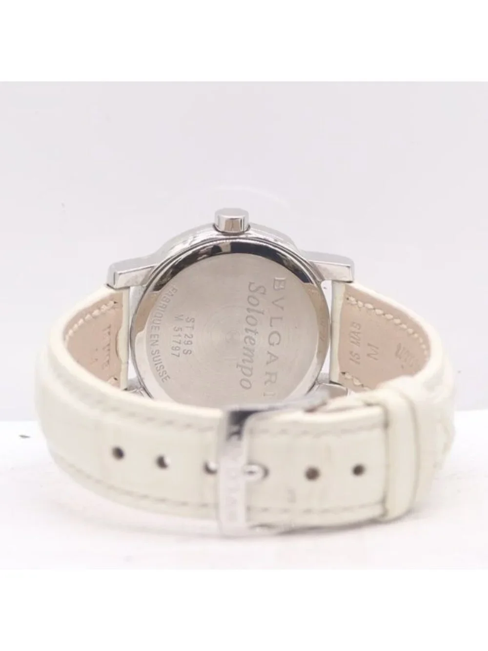 Bvlgari Bulgari Solotempo Quartz Date Black Dial Watch